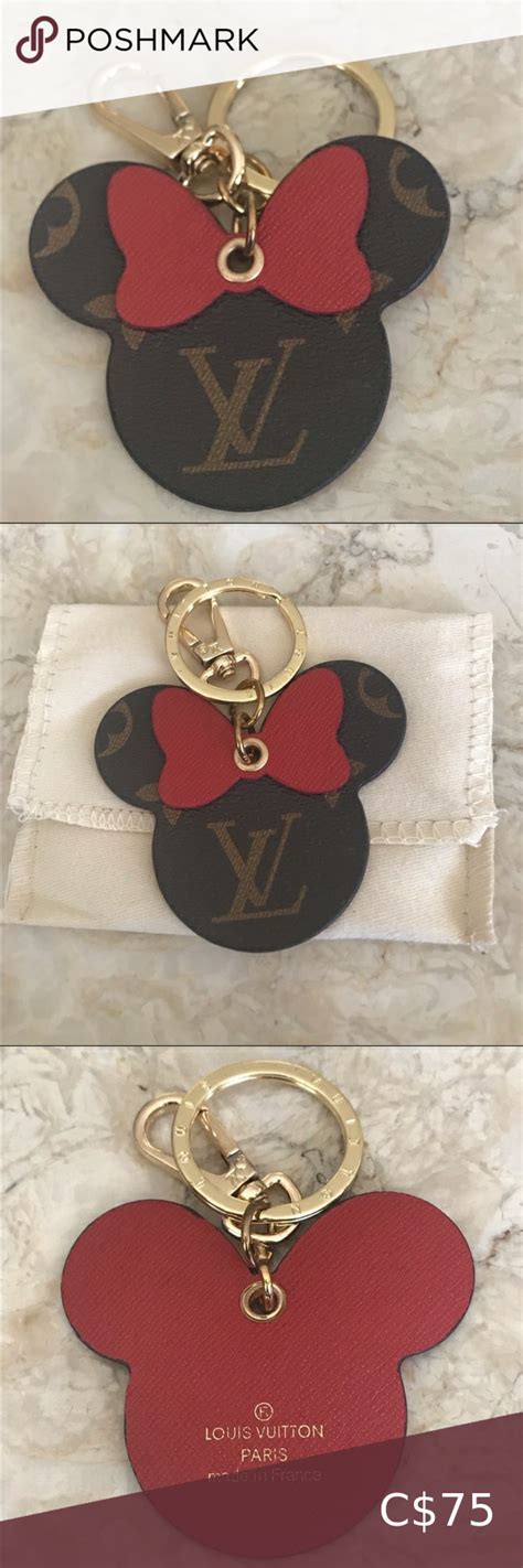 Minnie Mouse Louis Vuitton Key Chain 